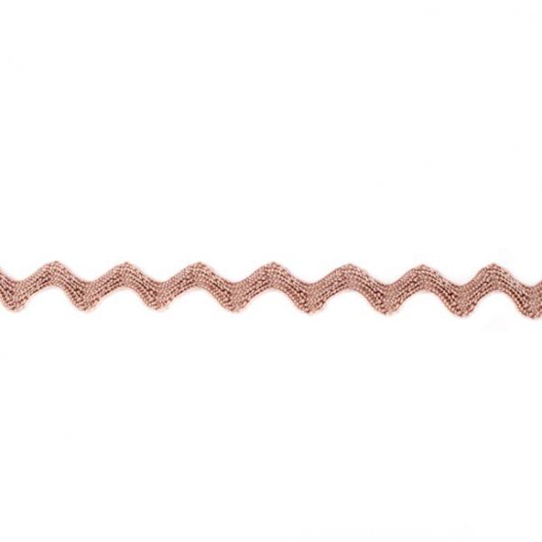 Zackenlitze 13mm Breit Taupe